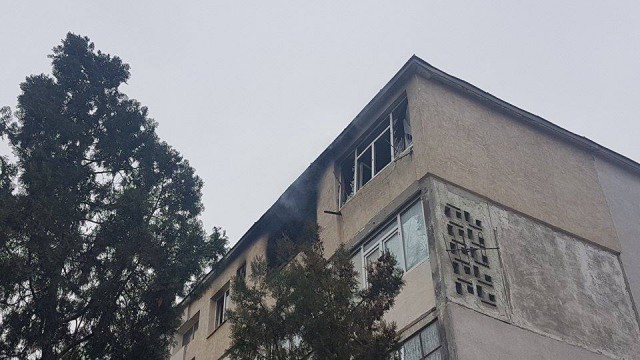 EXPLOZIE, urmată de INCENDIU la un apartament din Constanța