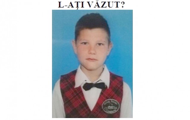 Minor DISPĂRUT de acasă! L-aţi văzut?