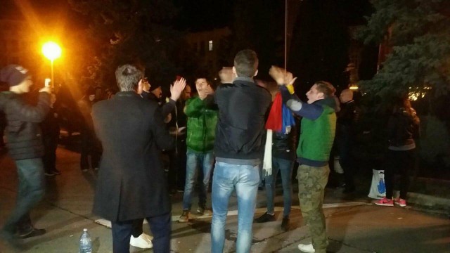 Protest la Prefectura Constanţa