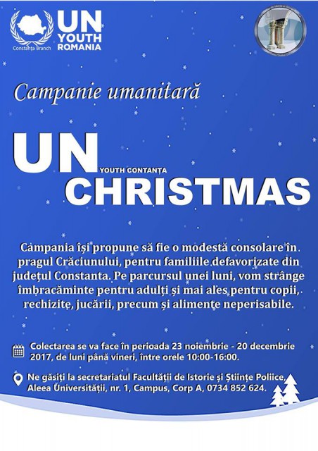 Studenții de la Facultatea de Istorie vin în sprijinul familiilor nevoiașe din Constanța