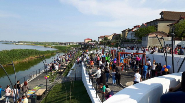 Primăria Ovidiu se pune pe treabă: uneşte Faleza Ovidiu de Debarcader