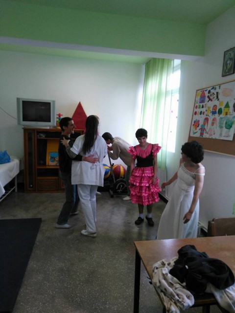 Adulții și copiii cu dizabilități, actori pentru o zi, la Constanța