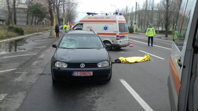 Accident MORTAL pe trecerea de pietoni, în Mamaia
