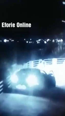 ÎN ATENŢIA AMATORILOR DE SELFIE! Un tânăr care a intrat cu maşina pe promenada din Eforie, să se pozeze, AMENDAT! Video