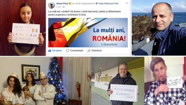 Mesajele constănțenilor din diaspora, transmise celor dragi de 1 Decembrie