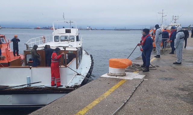 Cei peste 60 de imigranți sosiți în Portul Constanța au cerut acordarea protecției internaționale