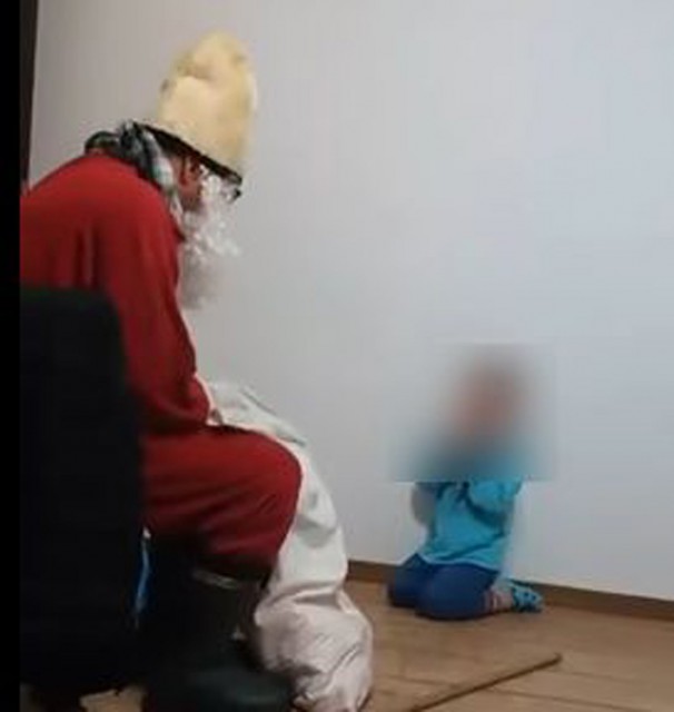 Un copil a fost TRAUMATIZAT de Moş Nicolae!
