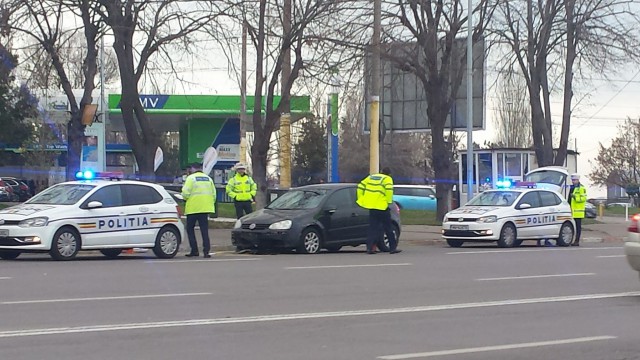 Accident la intrare în Mamaia, produs de un șofer beat