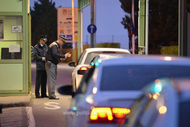 Poliţiştii de frontieră la datorie în perioada minivacanţei de Anul Nou