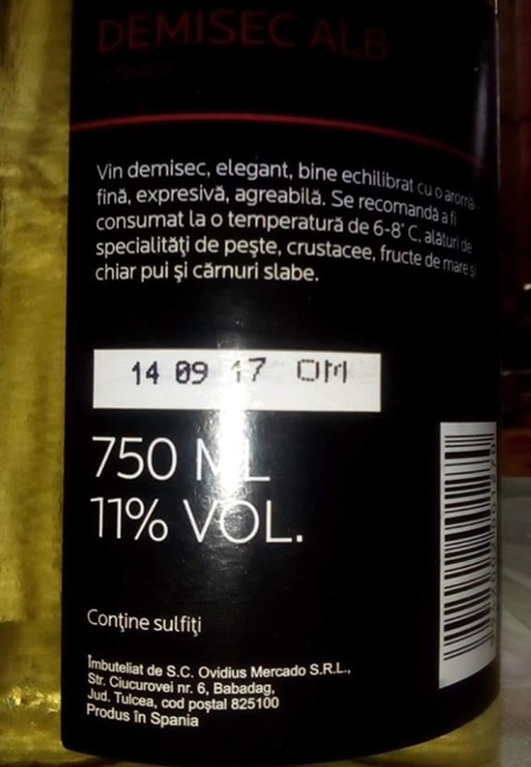 Nici cunoscutul vin îmbuteliat sub denumirea 