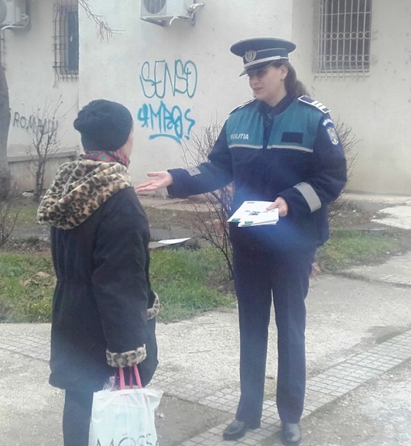 Poliţiştii constănţeni, în acţiune pe raza Secţiei 5 Poliţie