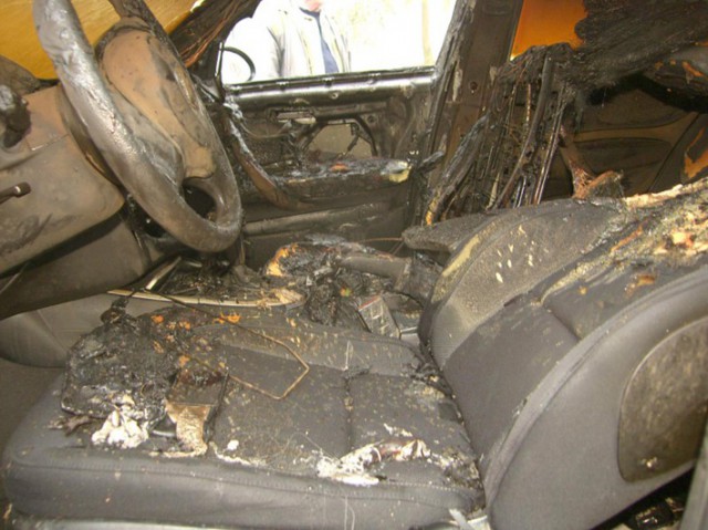 Ce au decis magistraţii în cazul indivizilor care au incendiat un autoturism în prima zi de Crăciun!