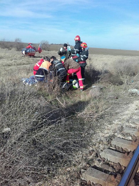 O femeie a murit, după ce a fost spulberată de trenul Constanța - București 