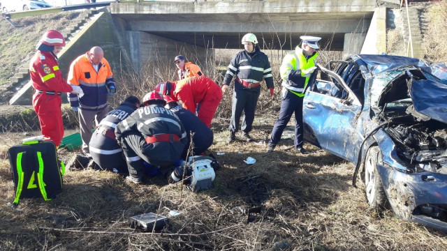 Accident GRAV la Tulcea