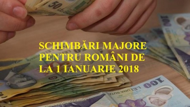 ANUL NOU aduce schimbări majore pentru români: Salarii şi pensii majorate, vouchere de vacanţă şi amenzi de circulaţie plafonate