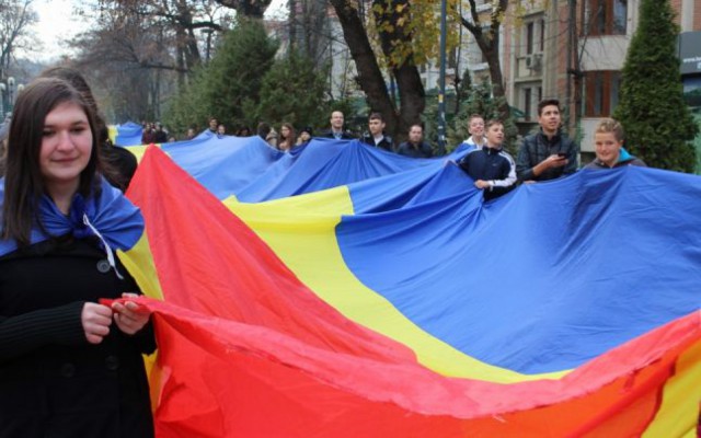 O declaraţie simbolică de UNIRE cu România a fost semnată de 34 de localităţi din Moldova