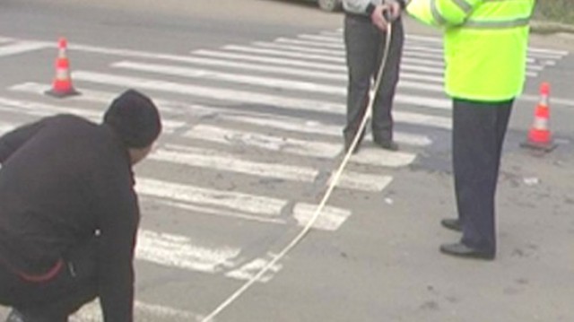 Bărbat accidentat pe trecerea pentru pietoni, la Mangalia