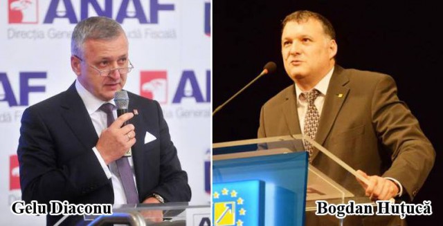 Deputatul Bogdan Huţucă îi dă peste nas fostului şef ANAF, Gelu Diaconu