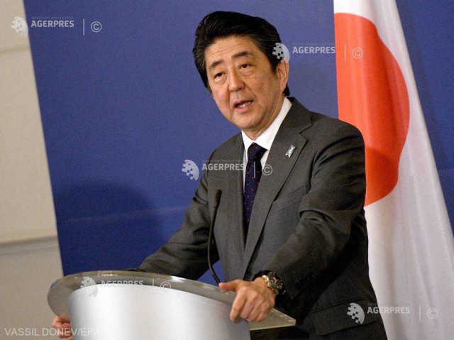 Premierul Japoniei, primit la Palatul Cotroceni