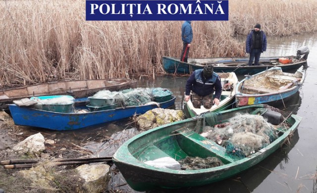 Arestaţi pentru FURT de AMBARCAŢIUNI şi pescuit ilegal