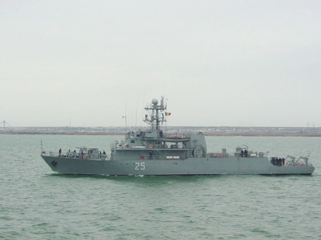 Misiuni de luptă împotriva minelor marine, în Marea Neagră