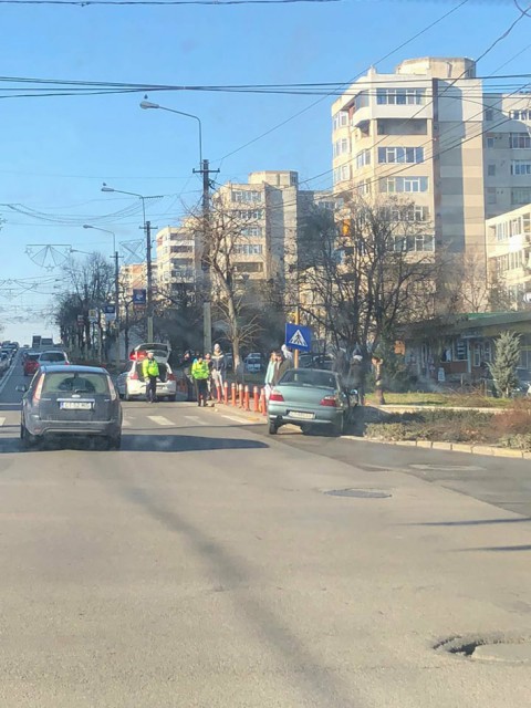 Accident rutier în Tomis 3! Un şofer a pierdut controlul volanului