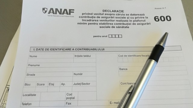 Declaraţia 600 pentru activităţi independente: se amână sau dispare?