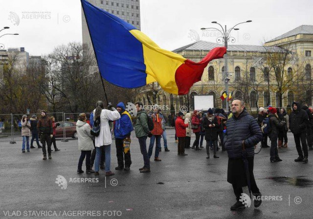 Protest mut la Guvern