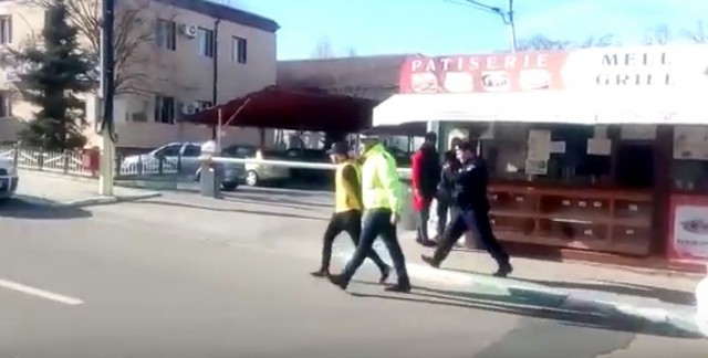 URMĂRIRI pe străzile din Năvodari: un Audi, blocat de poliţişti! VIDEO