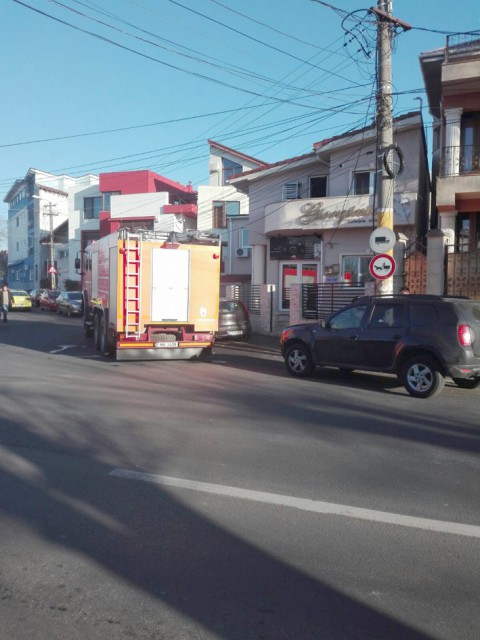 Incendiu la cofetăria Giorginio din Constanţa