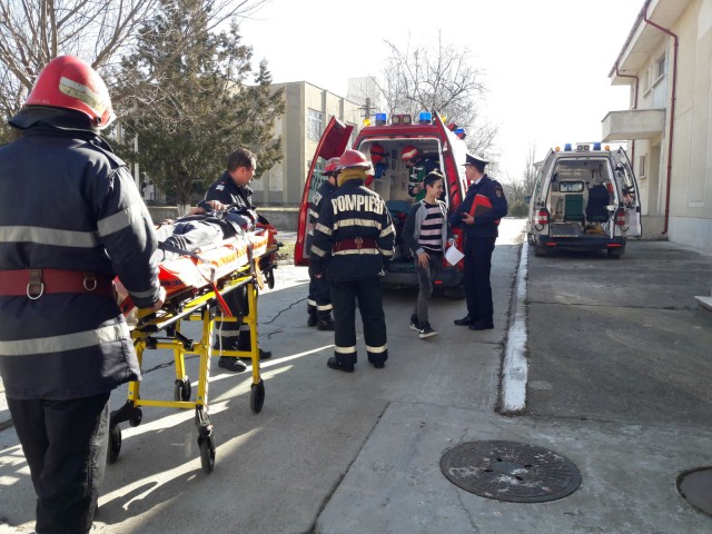 Accident rutier cu persoană încarcerată, în Negru Vodă!