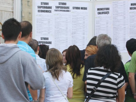 INS: Rata şomajului a scăzut la 4,6%, în decembrie 2017
