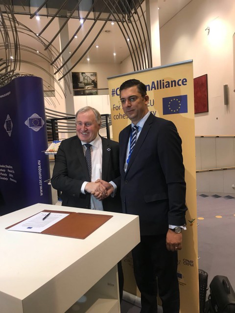 Țuțuianu, la Bruxelles: „Se vor crea premisele unei mai bune colaborări între regiuni, orașe, municipii”