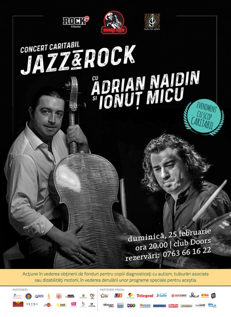 Constănţenii, invitaţi la un concert caritabil jazz&rock