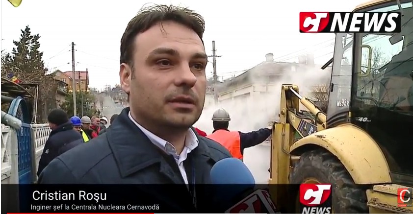 La Cernavodă trec prin conducte... ape 