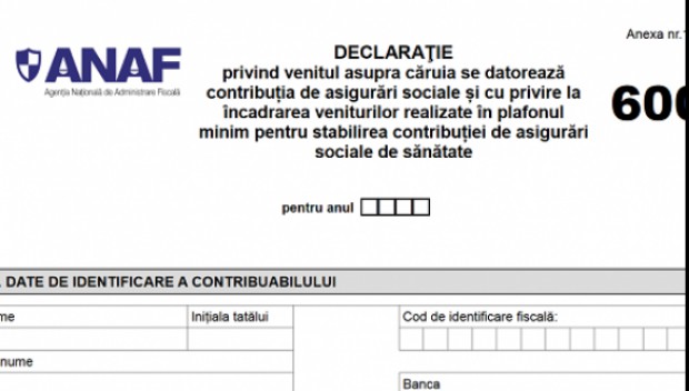 Ce se întâmplă cu Formularul 600 din martie. Românii vor plăti din nou taxe pe venitul 
