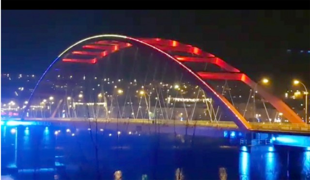 Podul Sfânta Maria din Cernavodă - imagini spectaculoase