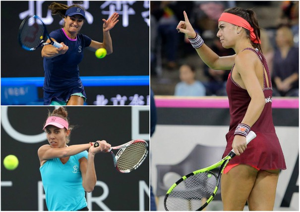 Seară magică pentru românce la Doha! Buzărnescu a distrus-o pe Ostapenko, Niculescu a învins-o pe Rybarikova, Cîrstea a reuşit o mare victorie, iar Halep a defilat
