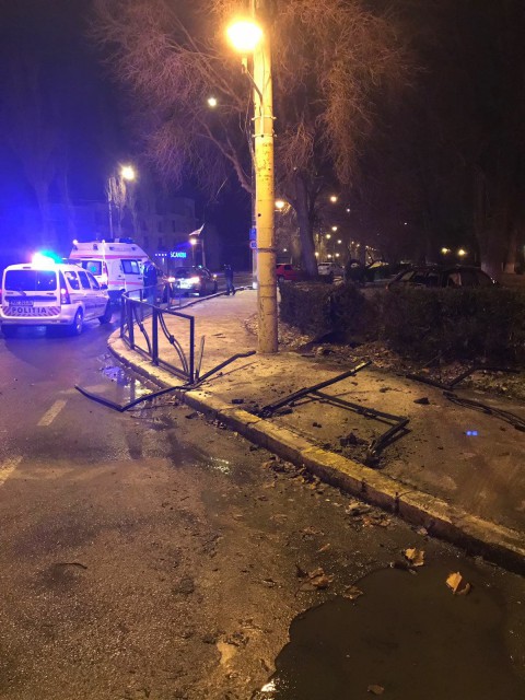 Vitezoman de 19 ani, rupt de beat, a condus prin Mamaia și a făcut prăpăd! GALERIE FOTO