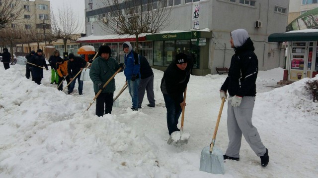 Primăria Ovidiu a prezentat bilanţul Comandamentului de Iarnă, activat în perioada 26 februarie – 3 martie