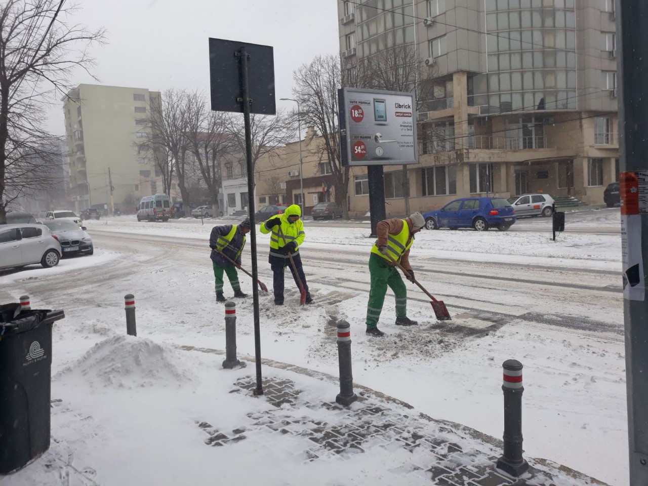 Primăria Constanța continuă acțiunile specifice pentru prevenirea problemelor din municipiu pe cod portocaliu de ninsoare Primăria Constanța continuă acțiunile specifice pentru prevenirea problemelor din municipiu pe cod portocaliu de ninsoare