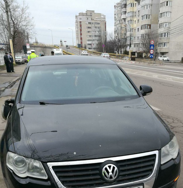 Bărbat accidentat pe trecerea de pietoni, la Constanța!