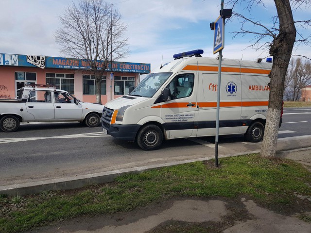 Accident rutier în Eforie, pe trecerea pentru pietoni!