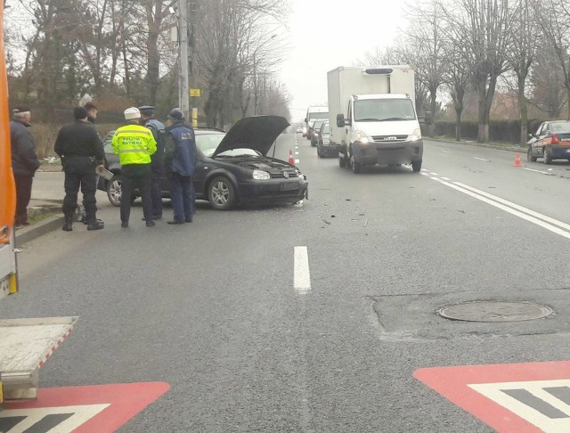 Accident cu mai multe maşini la Eforie: una a intrat pe contrasens!
