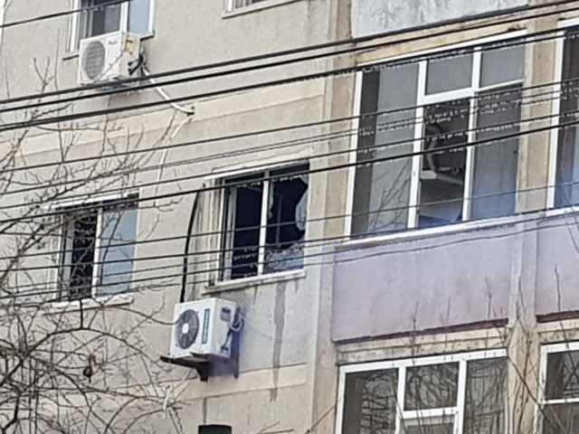 Incendiu la un apartament din Cernavodă