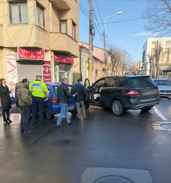 Ziua și accidentul pe o stradă din Constanța!