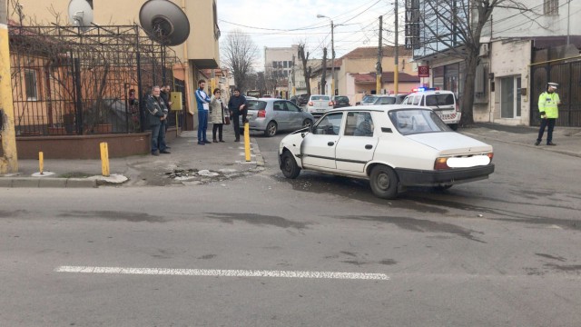 Accident rutier în municipiul Constanţa