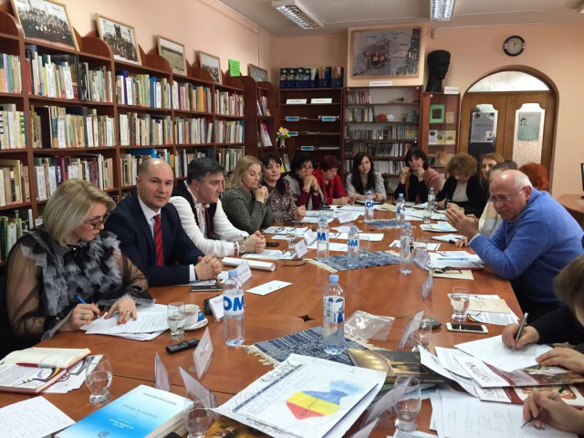 O delegație a Centrului Cultural Teodor Burada a fost la Chișinău
