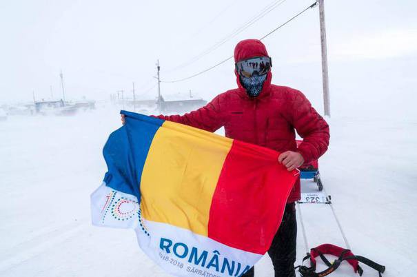 Tibi Ușeriu mai are 150 de kilometri până la finalul Yukon Arctic