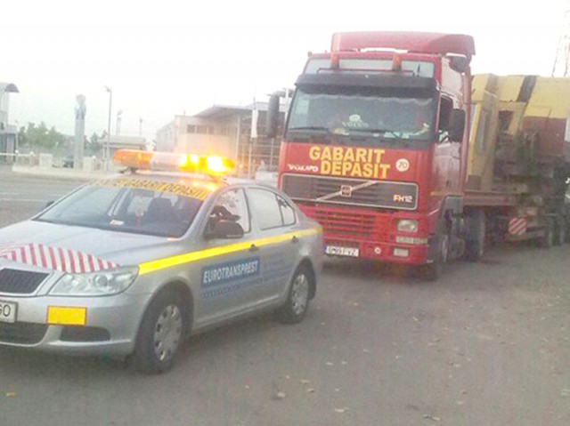 CNAIR anunţă transport agabaritic între Bucureşti şi Portul Agigea, pe drumul naţional
